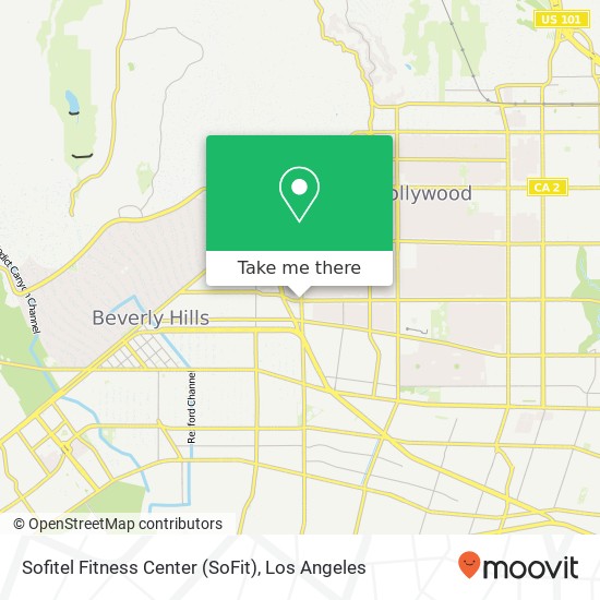 Sofitel Fitness Center (SoFit) map