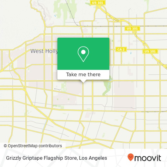 Mapa de Grizzly Griptape Flagship Store