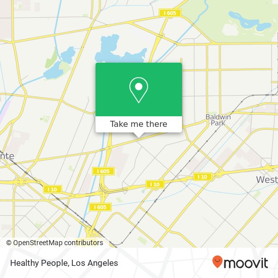 Healthy People map