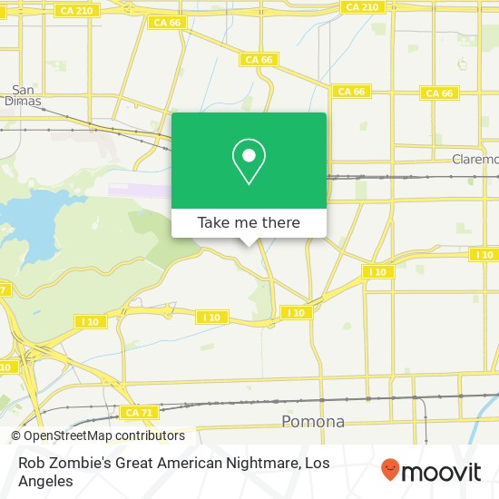 Rob Zombie's Great American Nightmare map