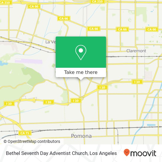 Mapa de Bethel Seventh Day Adventist Church