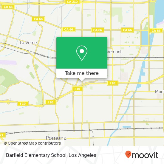 Barfield Elementary School map
