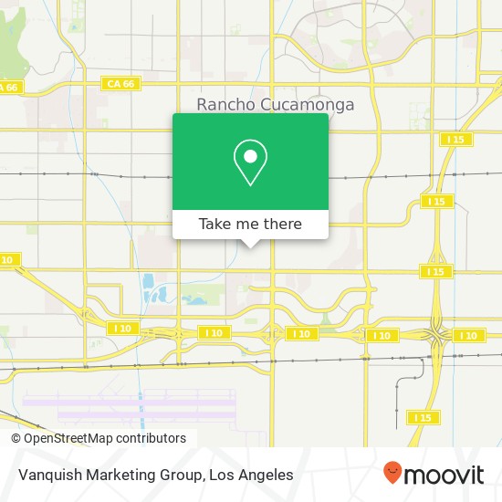 Mapa de Vanquish Marketing Group