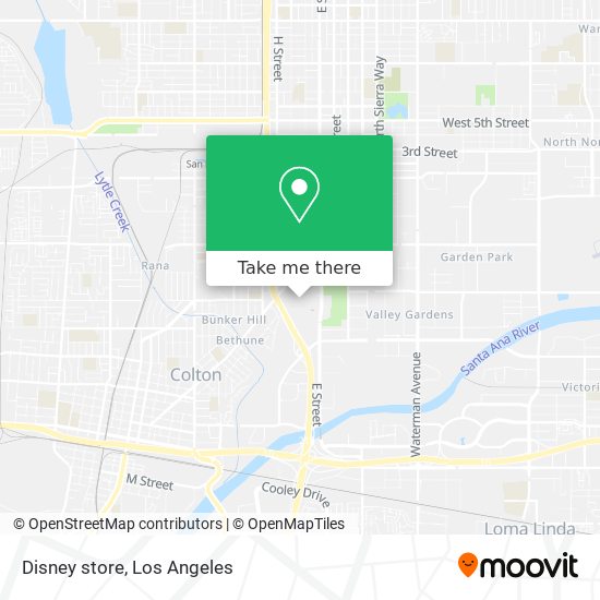 Disney store map