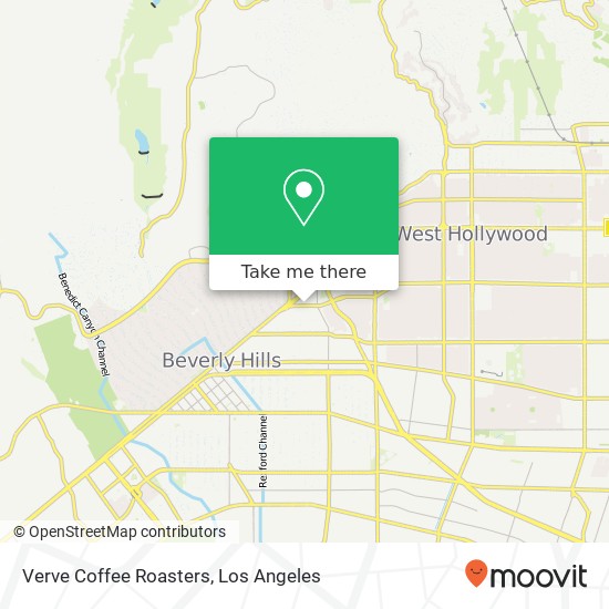 Verve Coffee Roasters map