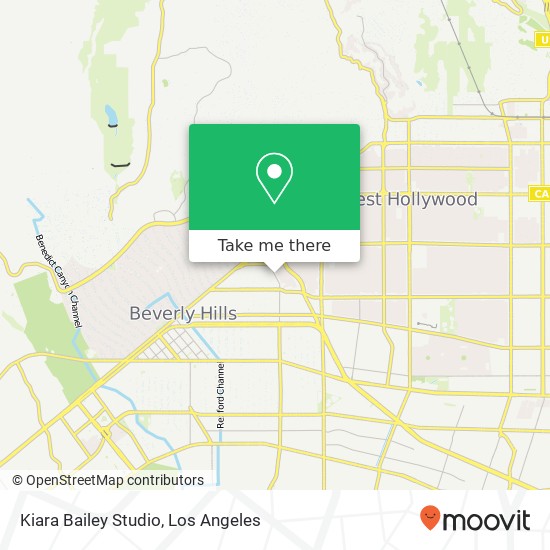 Kiara Bailey Studio map