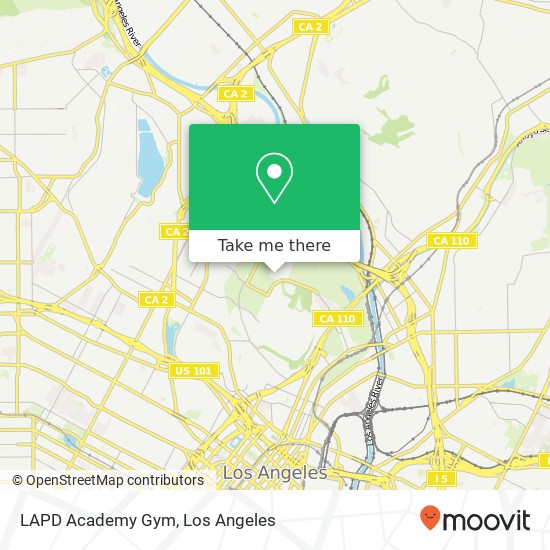 Mapa de LAPD Academy Gym