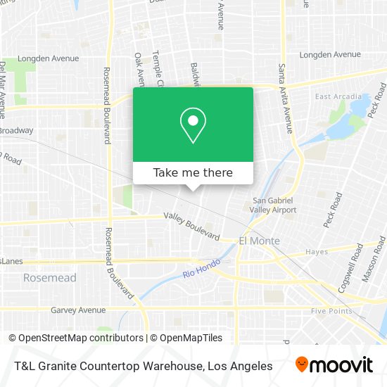 T&L Granite Countertop Warehouse map