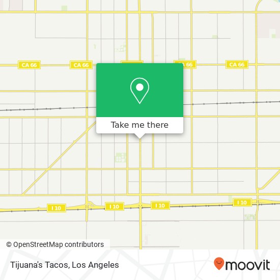Tijuana's Tacos map