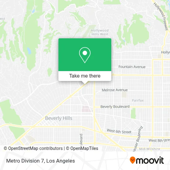 Metro Division 7 map