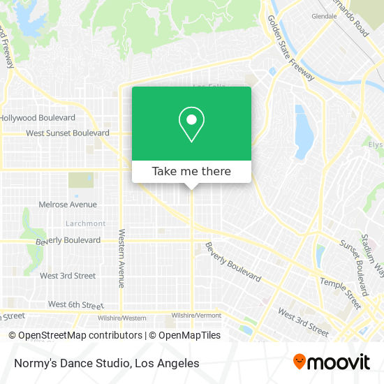 Normy's Dance Studio map