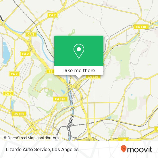 Lizarde Auto Service map