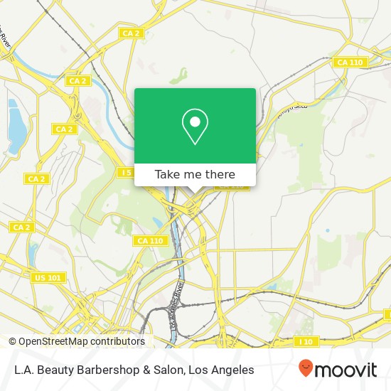 L.A. Beauty Barbershop & Salon map