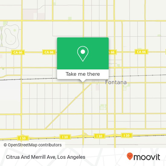 Mapa de Citrua And Merrill Ave