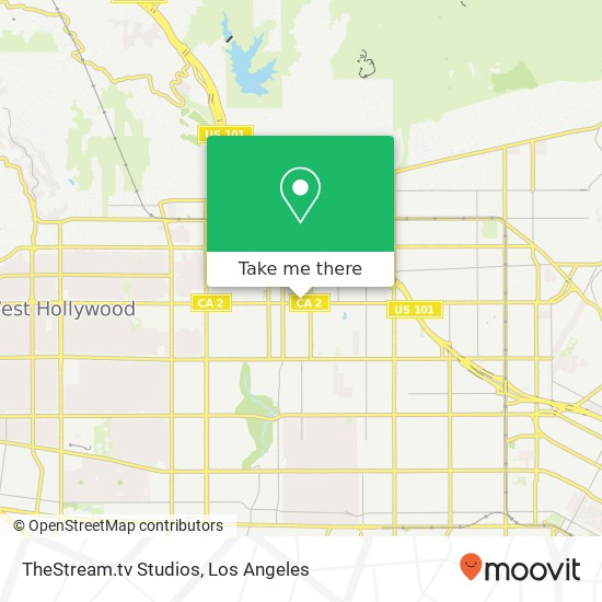 Mapa de TheStream.tv Studios