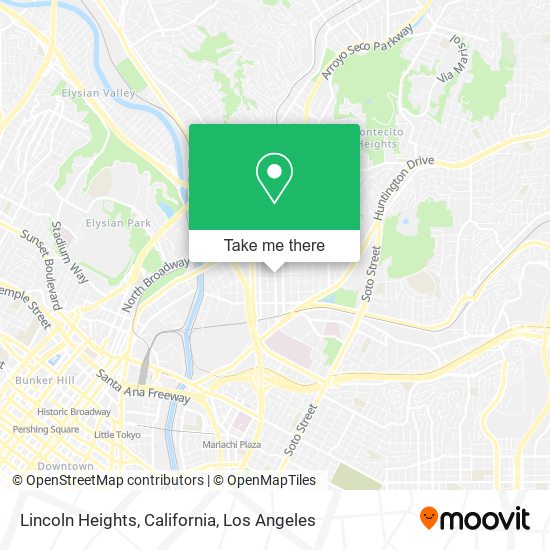 Lincoln Heights, California map