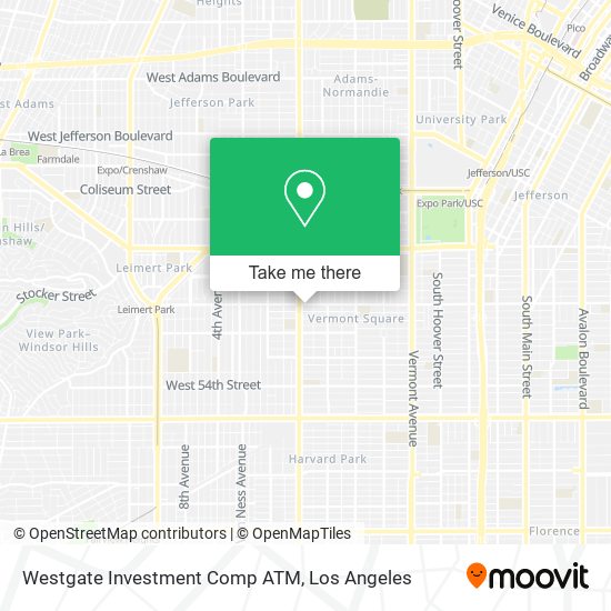 Mapa de Westgate Investment Comp ATM