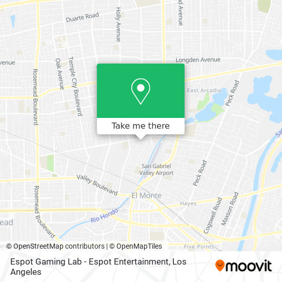 Espot Gaming Lab - Espot Entertainment map