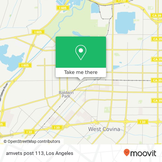 amvets post 113 map