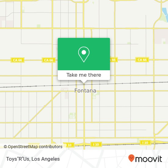 Toys"R"Us map