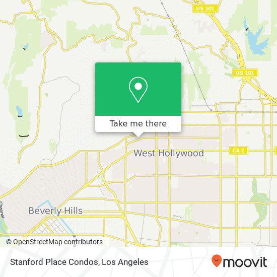 Mapa de Stanford Place Condos
