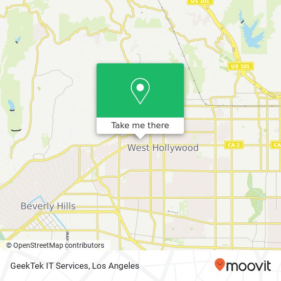 Mapa de GeekTek IT Services