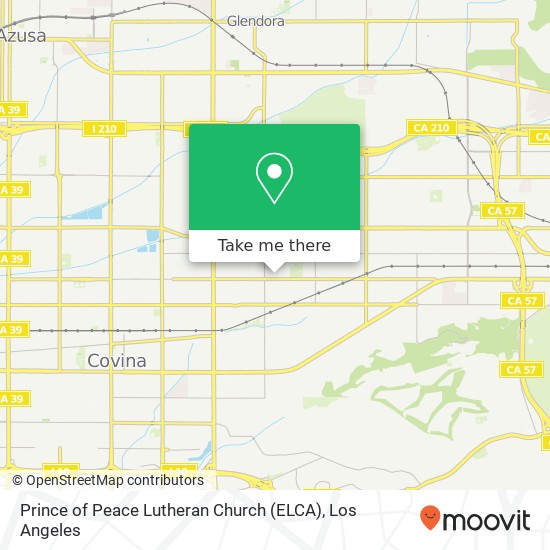 Prince of Peace Lutheran Church (ELCA) map