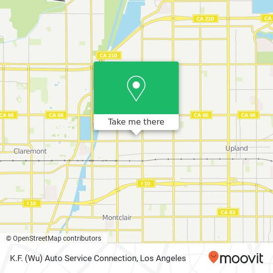 K.F. (Wu) Auto Service Connection map