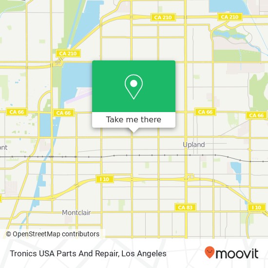 Tronics USA Parts And Repair map