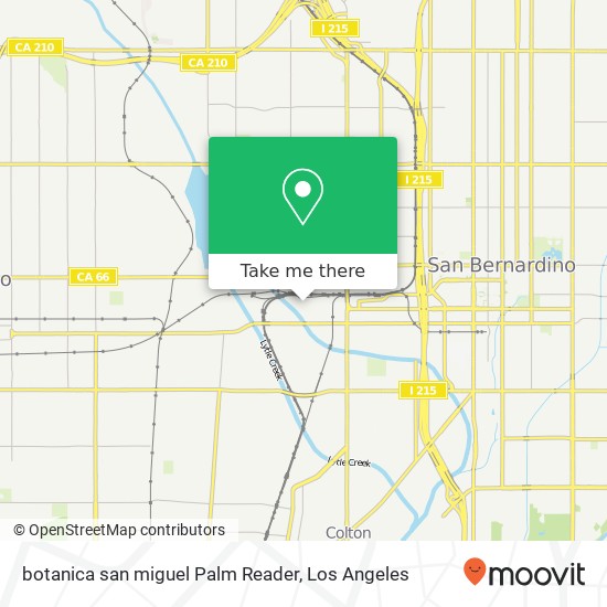 Mapa de botanica san miguel Palm Reader