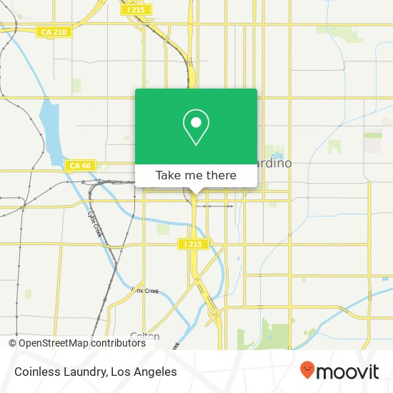 Coinless Laundry map