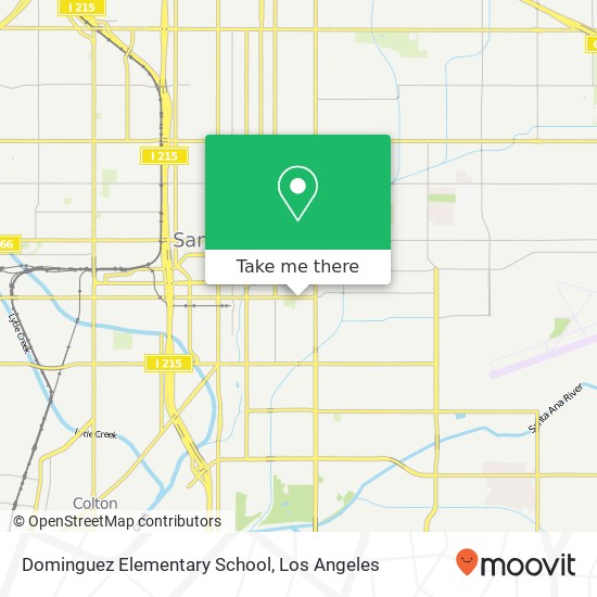 Mapa de Dominguez Elementary School