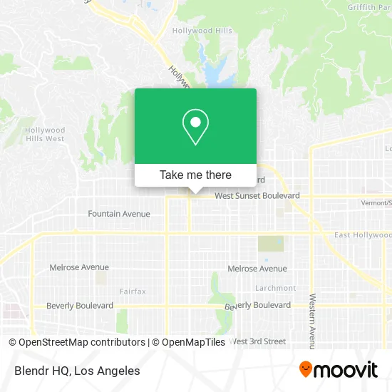 Mapa de Blendr HQ