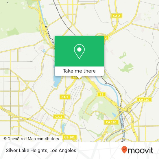 Silver Lake Heights map