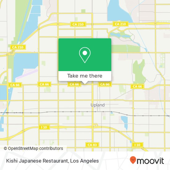 Mapa de Kishi Japanese Restaurant