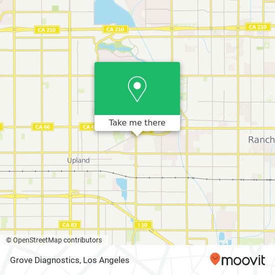 Grove Diagnostics map