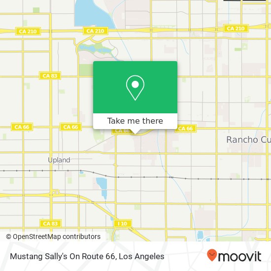 Mapa de Mustang Sally's On Route 66
