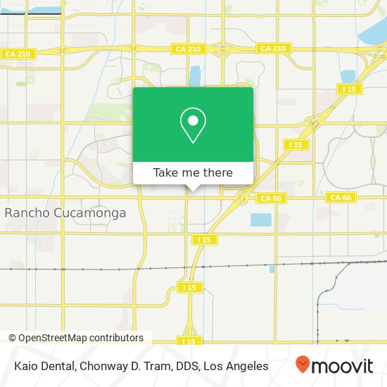 Kaio Dental, Chonway D. Tram, DDS map