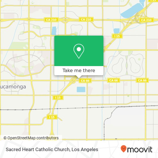 Mapa de Sacred Heart Catholic Church