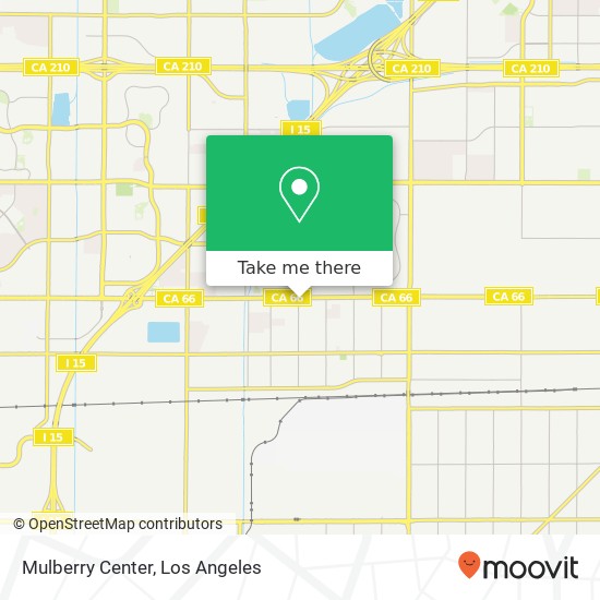 Mapa de Mulberry Center