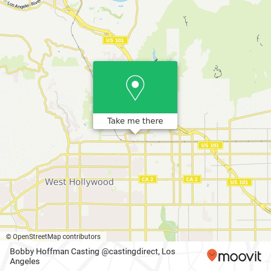 Mapa de Bobby Hoffman Casting @castingdirect