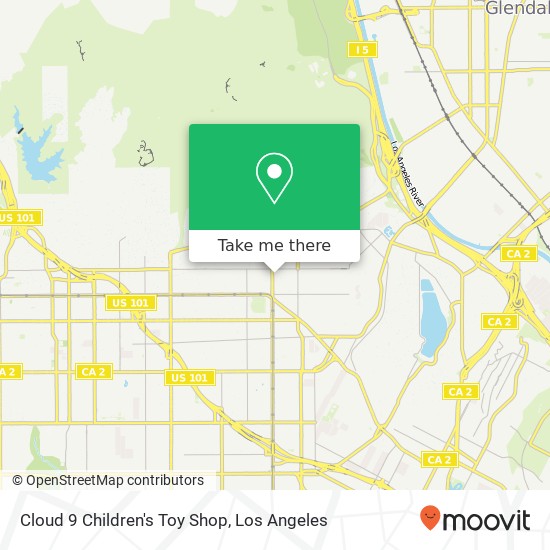 Cloud 9 Children's Toy Shop map