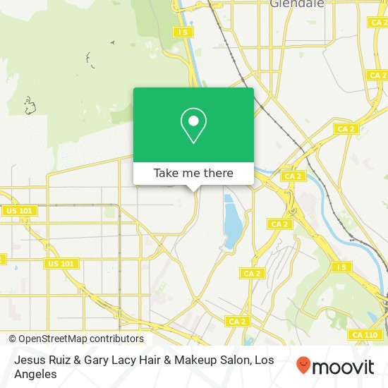 Jesus Ruiz & Gary Lacy Hair & Makeup Salon map