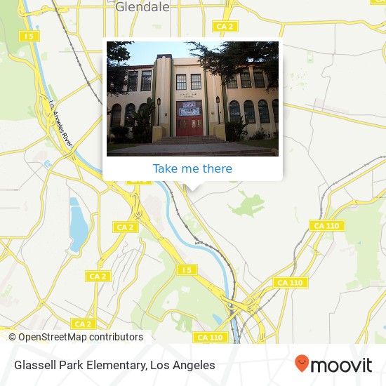 Mapa de Glassell Park Elementary