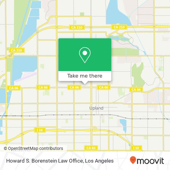 Howard S. Borenstein Law Office map