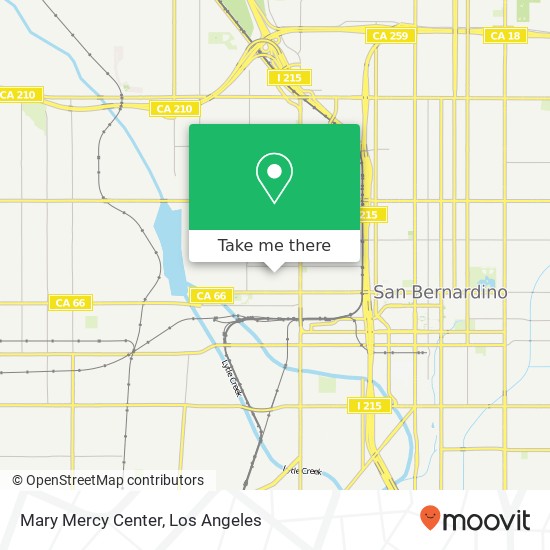 Mary Mercy Center map