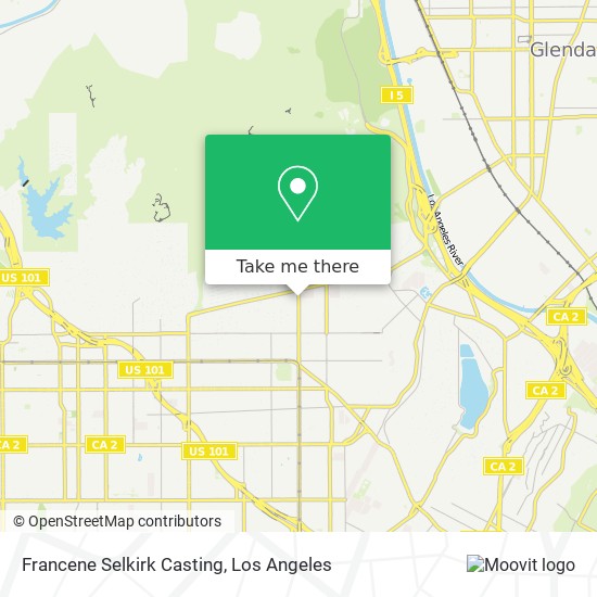 Francene Selkirk Casting map