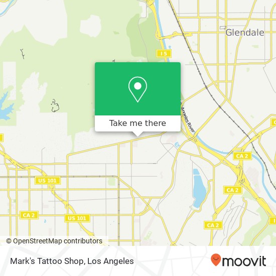 Mapa de Mark's Tattoo Shop