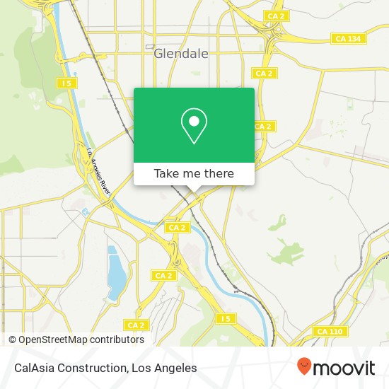 Mapa de CalAsia Construction