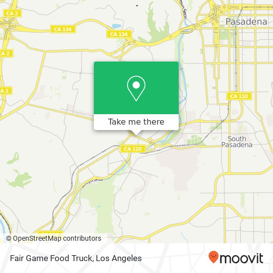 Mapa de Fair Game Food Truck